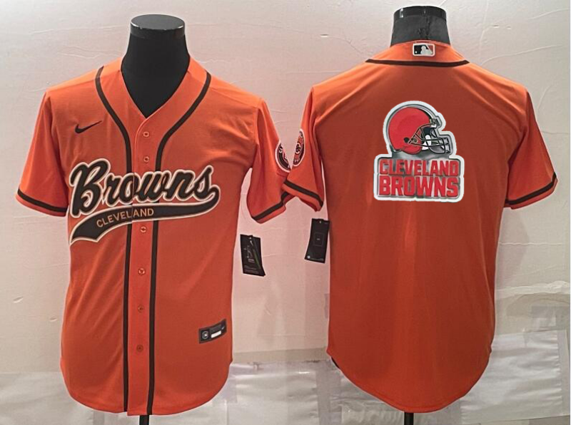 Men's Cleveland Browns Orange Jersey